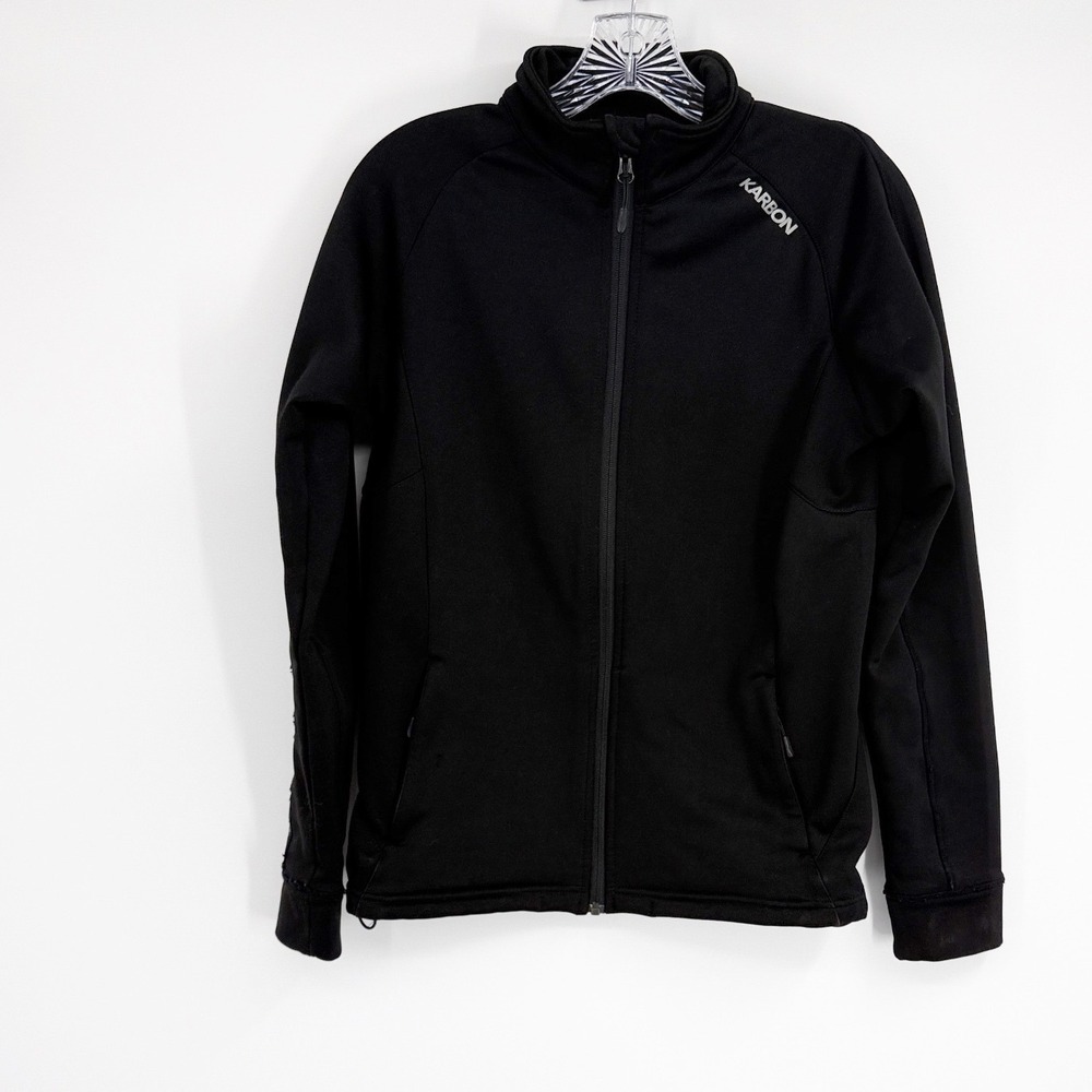 Karbon Thermic Full Zip Fleece Lined Jacket Black XXS